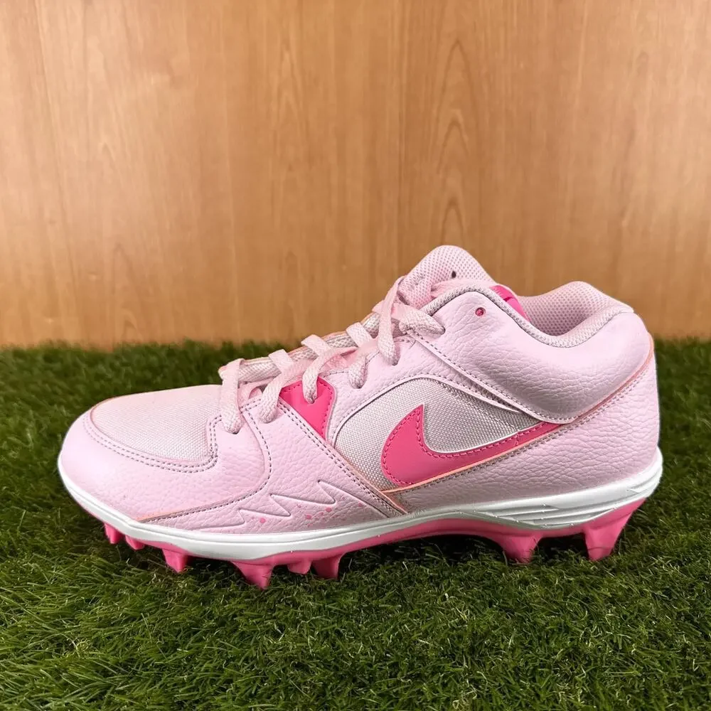 Jordan Stadium 90 Low TD Pink White Football Cleats HQ0210-600 Men's Size 11